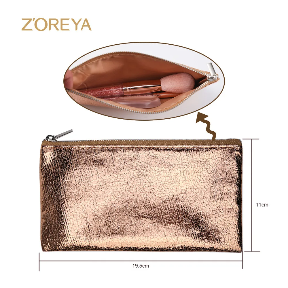 

Zoreya 7pcs Powder Eye Shadow Foundation Brush for Cosmetic Portable Makeup Brush With Rhinestones
