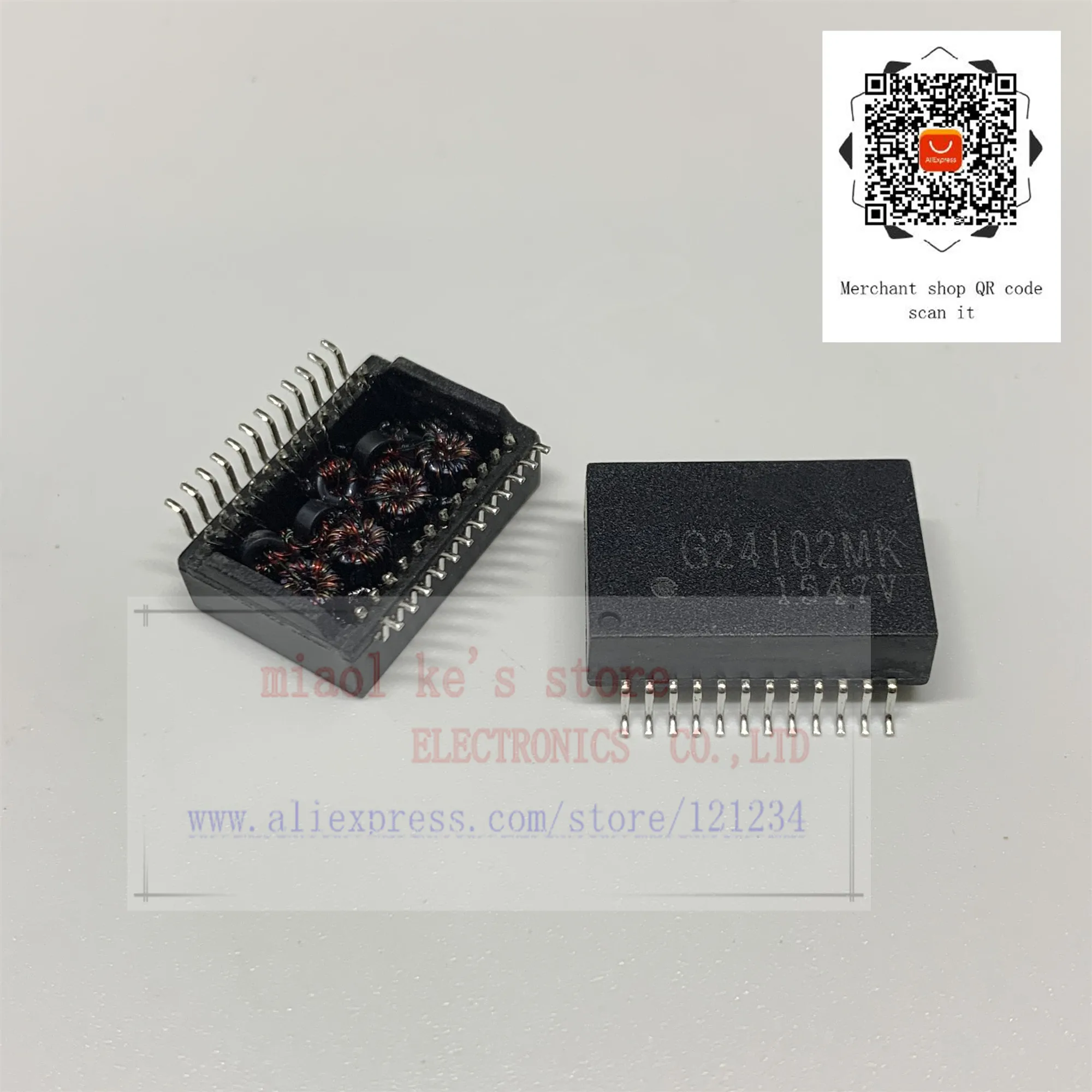 [1 шт./1 партия] 100% Новый оригинал: G24102MK R 24102M 24102 SOP24 SMD сетевой фильтр/трансформатор
