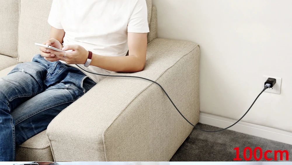 Essager светодиодный Micro USB кабель для быстрой зарядки и передачи данных провод шнур 2m 3M USB зарядное устройство через Micro USB кабель для samsung Xiaomi LG Android мобильного телефона