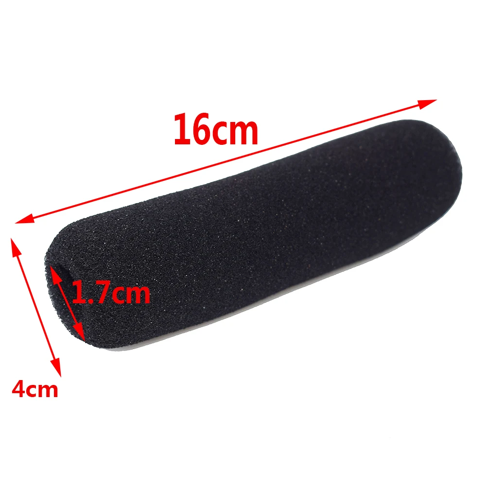 Ветровое стекло из пеноматериала для микрофонов с дробовиком длиной до 16 см, включая Audio-Technica AT 835ST AT 897 Rode Videomic NTG1 NTG2, 2 упаковки