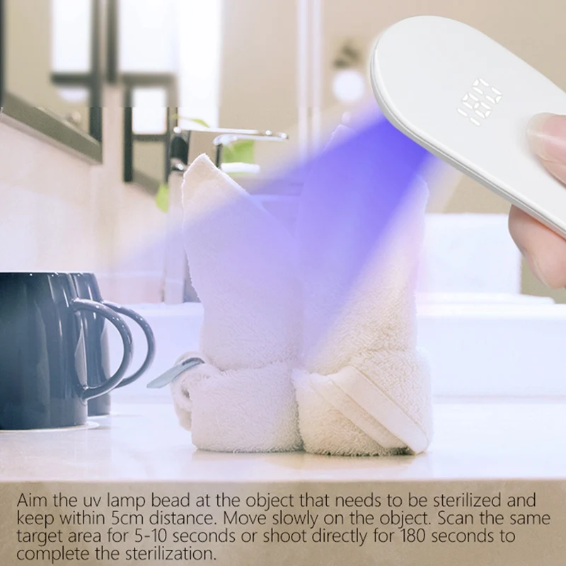 

Newest Portable Lamp Home Lamp Car Lamp 5W UV Light Travel Wand USB Lamp Hotel Household Car Ultra Violet Light Led Lamp