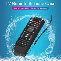 remote case keyboard remote skin friendly shockproof silicone cover washable anti lost protector with hand loop for vizio xrt302