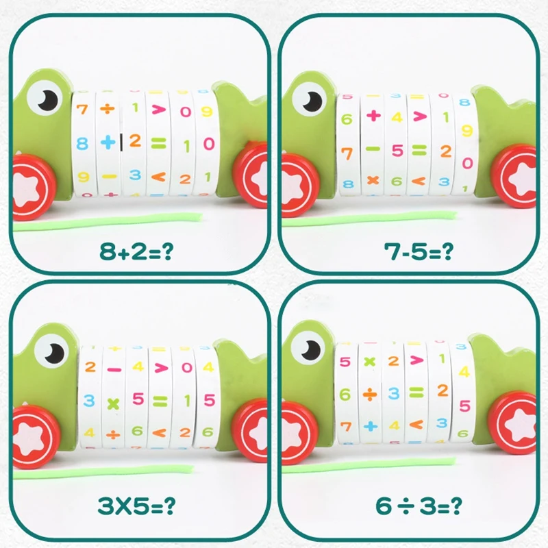 

Wooden Kid Hand Car Colors Animals Parent Child Baby Educational Puzzle Toy Game