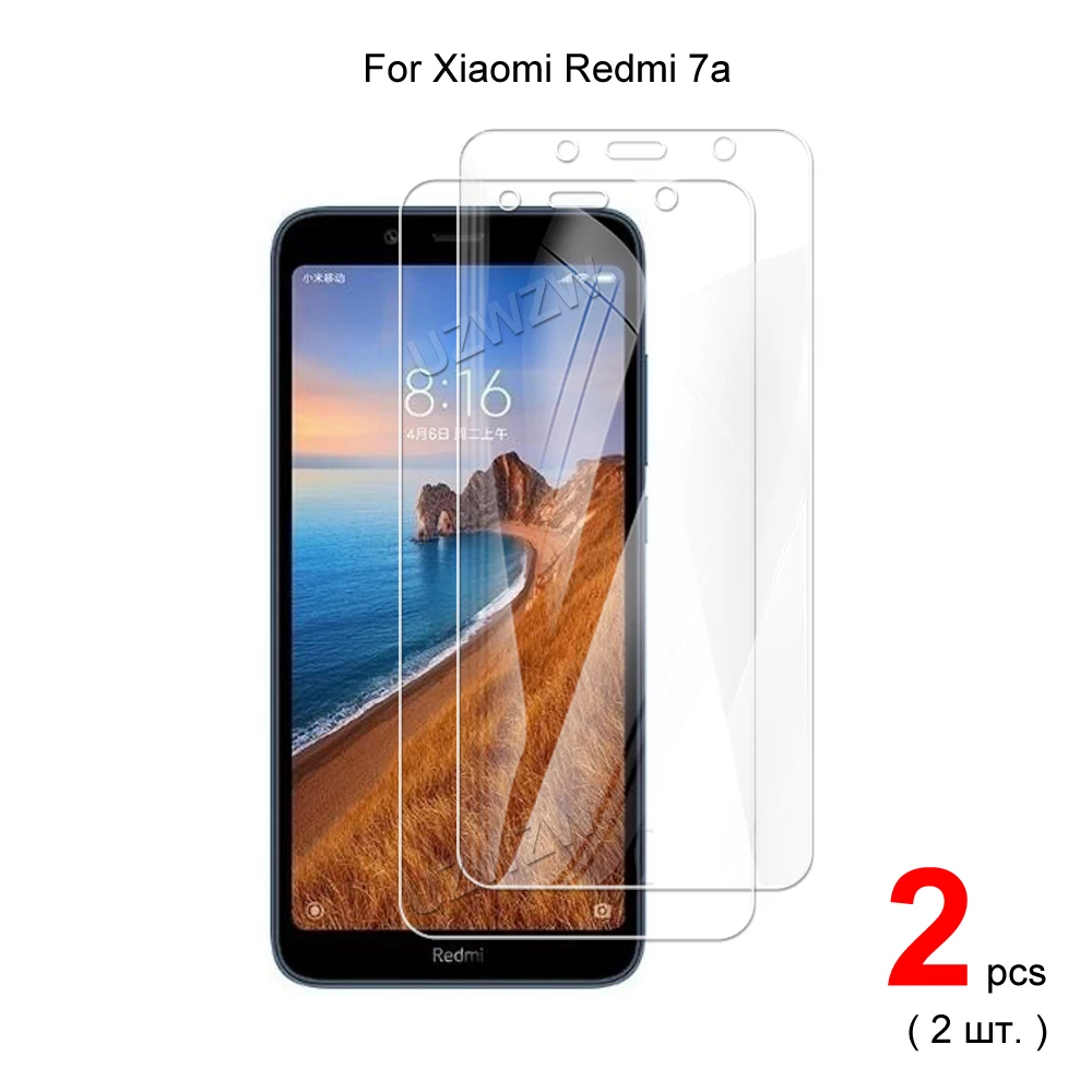 

For Xiaomi Redmi 7A Premium 2.5D 0.26mm Tempered Glass Screen Protector Protective Film HD Clear Guard