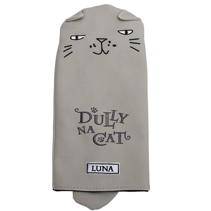 Dully na cat Golf Driver головной убор с хвостом для мужчин и женщин pu кожаный мультяшный Стиль Прекрасный чехол для гольфа