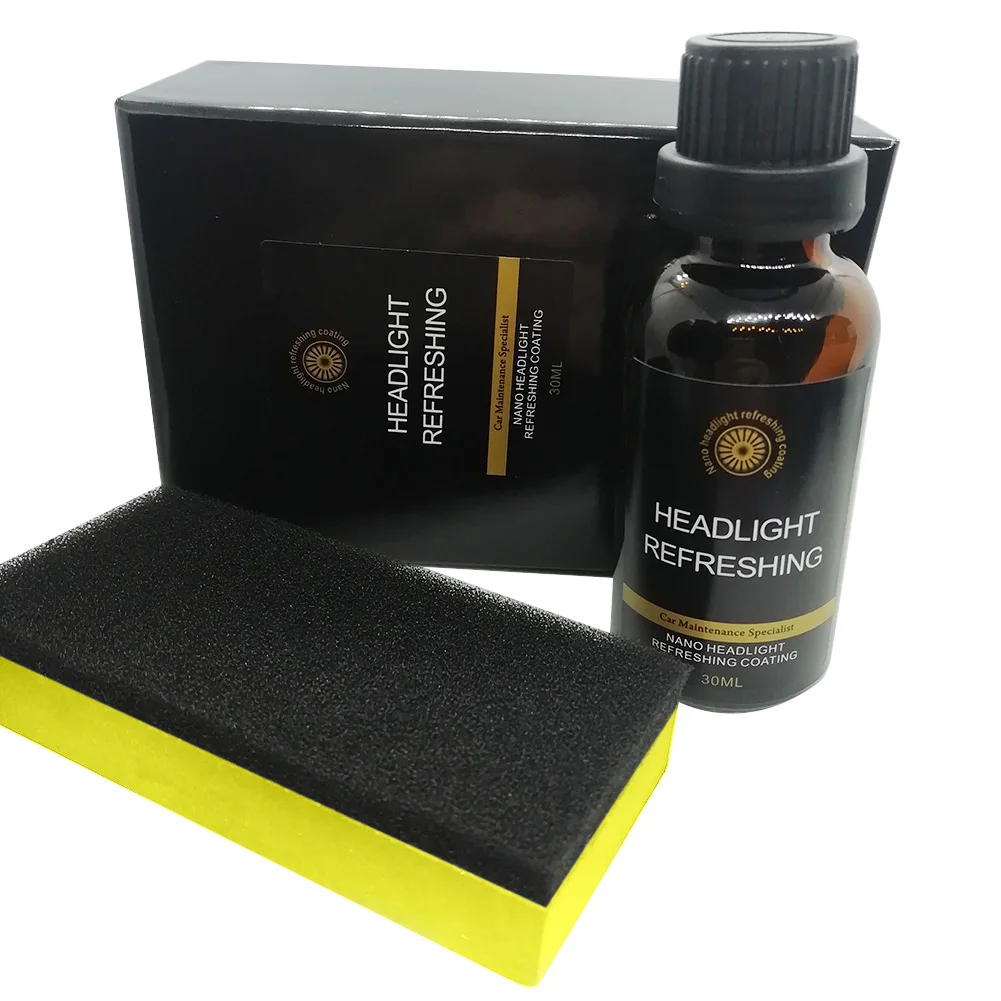 30 мл комплект для ремонта автомобильных фар окисляющее покрытие заднего вида