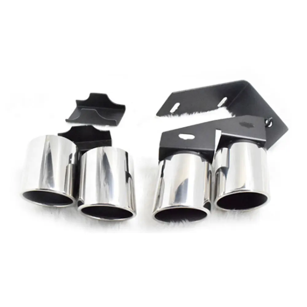 

Car Accessories Stainless Steel Tail throat of automobile For Audi A3/A4 upgrade to S3 S4 exhaust pipe exhaust system