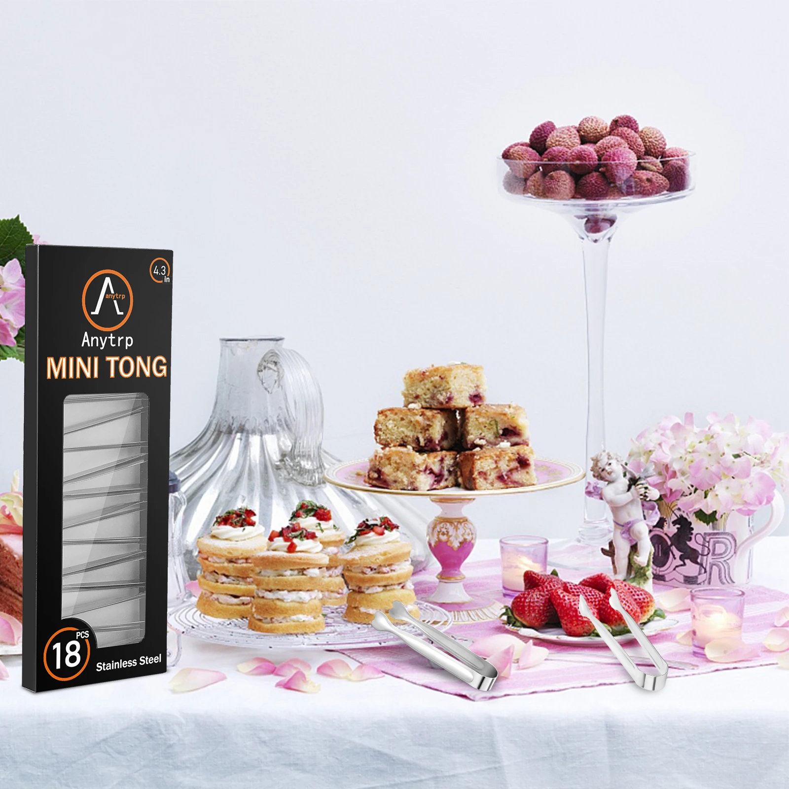 18 шт./набор мини-щипцы из нержавеющей стали в форме сердца | Дом и сад