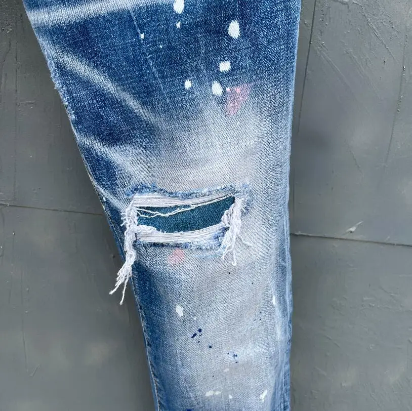 classic,Authentic DSQUARED2,Retro,Italian brand ,Women/Men Jeans,locomotive,Jogging jeans,DSQ060