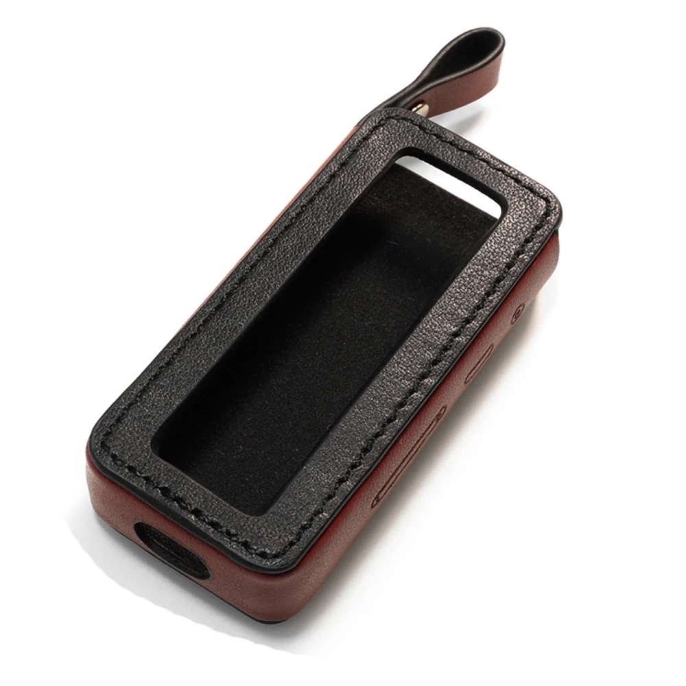 DD C B5 кожаный чехол для FiiO BTR5 Bluetooth AMP с адаптером Bluetooth|Аксессуары MP3 плееров и