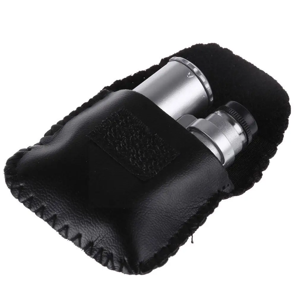 

Super Mini 60X Microscope LED Jewelry Loupe UV Currency Portable Glass Eye Detector Magnifier Lens Light With Magnifying LE S0J9