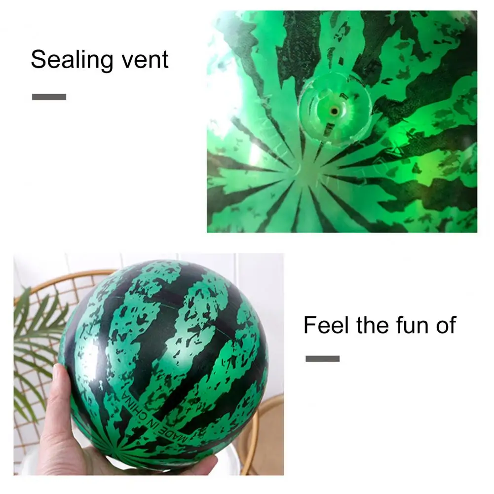 

Inflatable Toy Joyful Vivid Exquisite Beach Watermelon Ball Interactive Game Summer Pool Outdoor Toys for Children