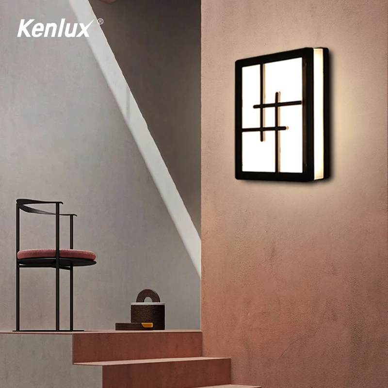 

LED Outdoor waterproof wall lamp Radar Motion Sensor led outdoor light porch light courtyard garden wall lights outdoor lighting