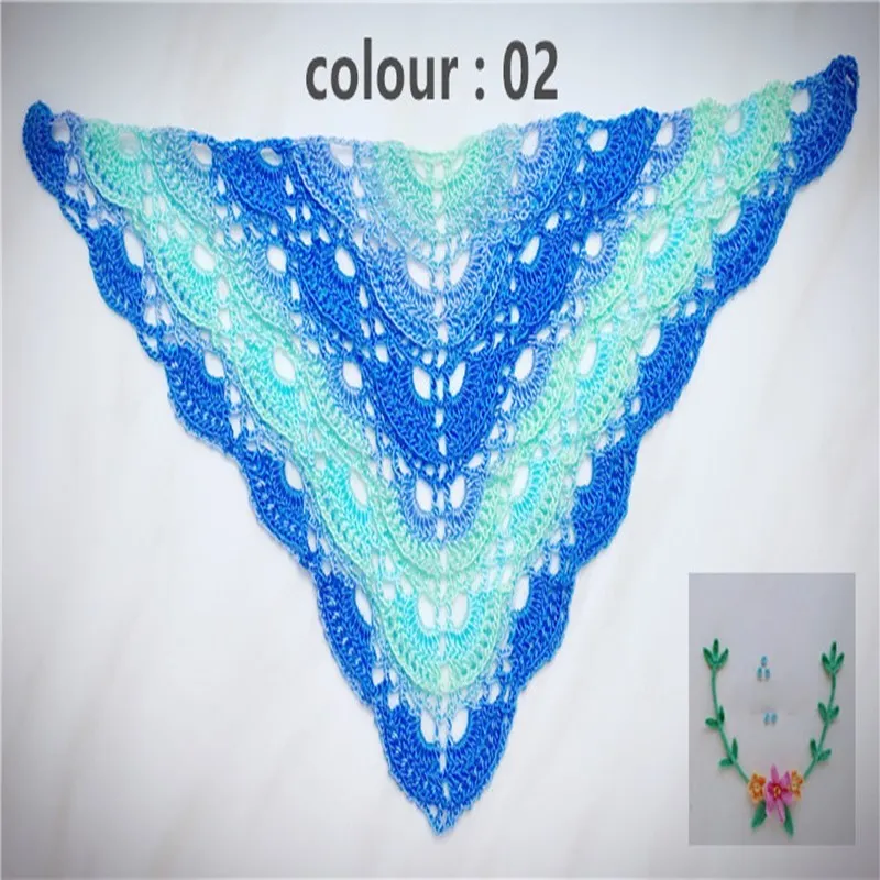 250 г Высококачественная Радужная шерстяная пряжа для вязания свитеров шапок