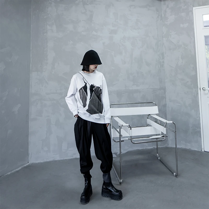 

Leisure Spring Hoodie Hood Tracksuit Adult Vintage Sweatshirt Pullover Free Shipping Vetement Femme Long Sleeve Clothing EA6NWY