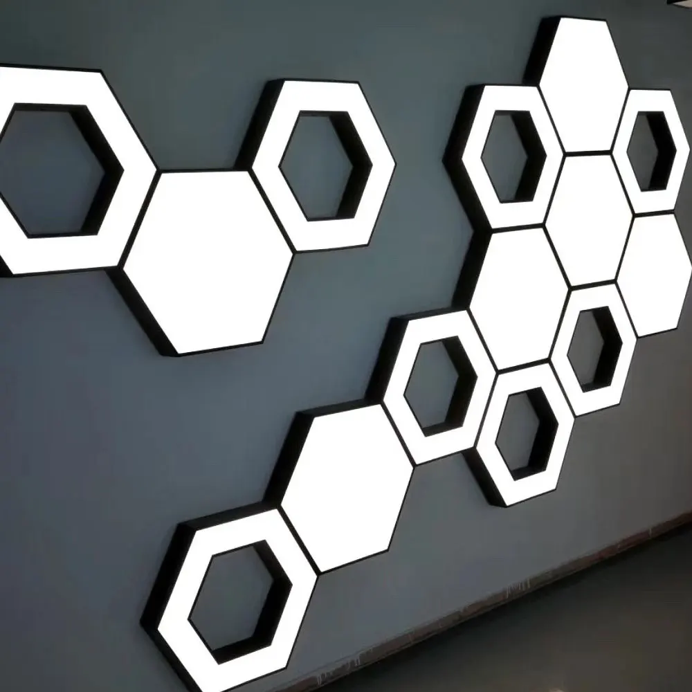 Hartisan шестигранный настенный светильник светодиодный современный потолочный для