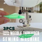 Автоматическое устройство для нарезки игл, 3 шт., устройство для шитья, ручная машина, инструмент сделай сам, швейные иглы, детали для пожилых, Бытовые аксессуары