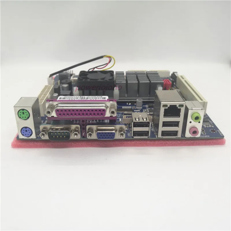 Материнская плата Atom D525 mini-itx встроенный двухъядерный процессор для POS-аппарата