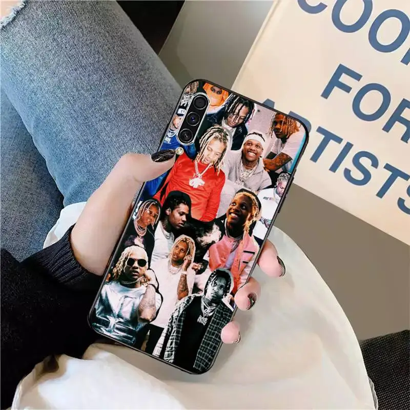 

lil durk fashion American Rapper Phone Case For Samsung galaxy S 9 10 20 A 10 21 30 31 40 50 51 71 s note 20 j 4 2018 plus