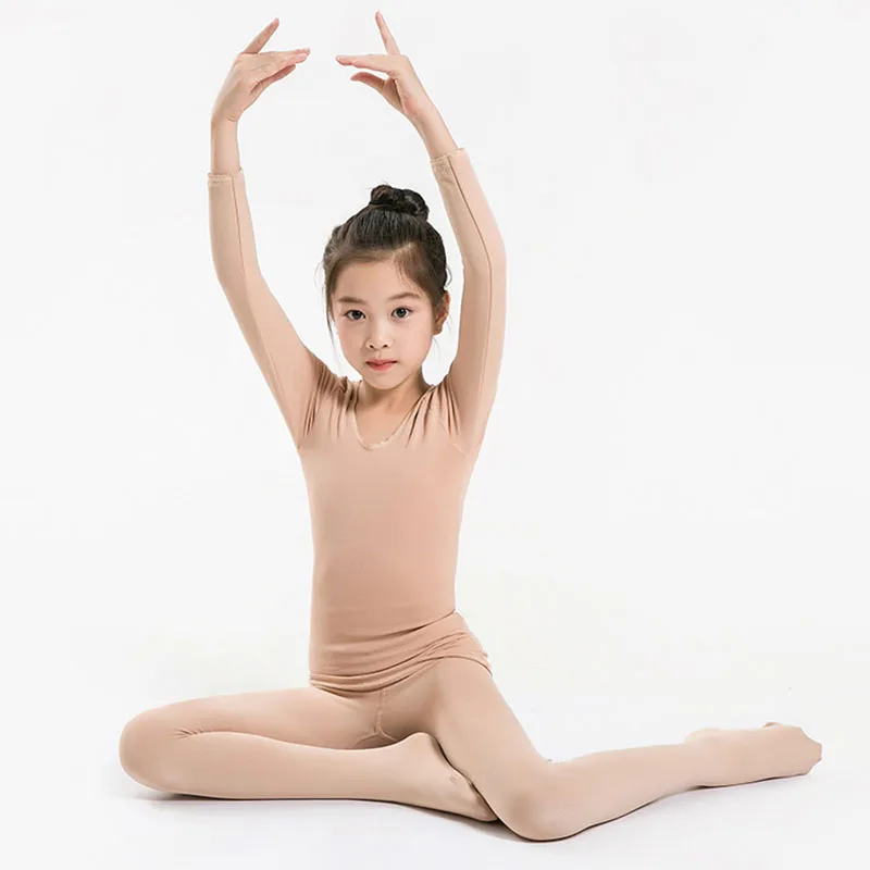 Комплект термобелья для детей Зимние флисовые плотные леггинсы танцевальный