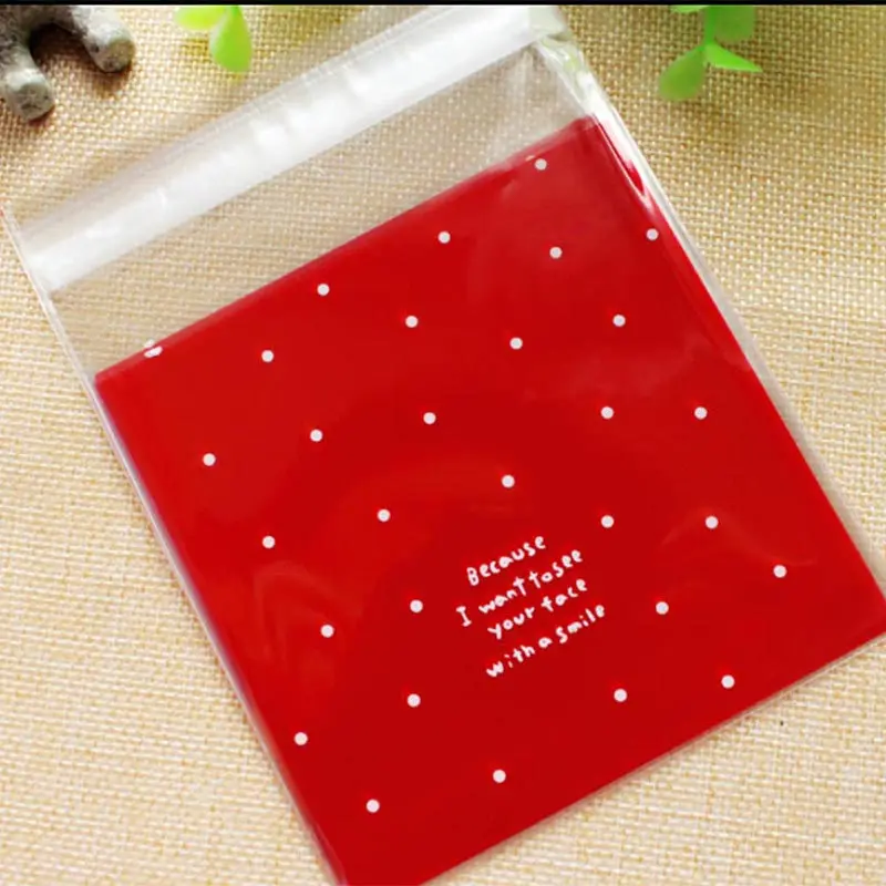 Новая свежая сумка для печенья в горошек розовая синяя с застежкой молнией