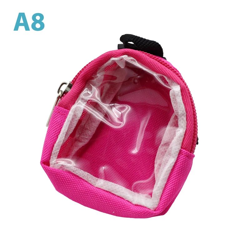 1 шт. рюкзак для Мини-куклы сумка куклы аксессуары однотонный игрушки милые