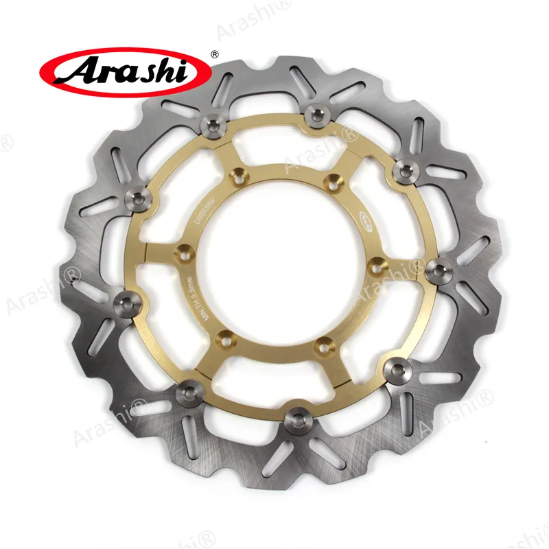 

Arashi 1 шт. для SUZUKI DRZ SM 400 2005 2006 2007 2008 2009 CNC полностью плавающий передний тормозной диск ротор DRZ 400 SM