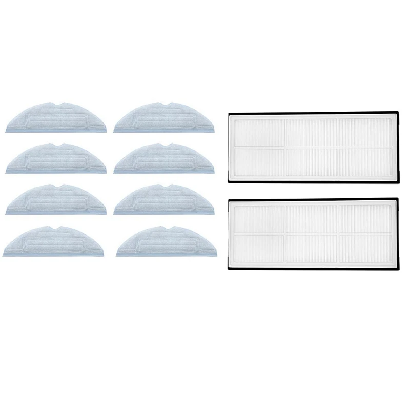 

Microfiber Pro-Clean Mopping Cloths With 2Pcs Replacement Hepa Filters