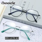 Iboode ретро оптические очки для близорукости, девочка, анти-стандарт Blu-Ray рядом очки для коррекции зрения храм 