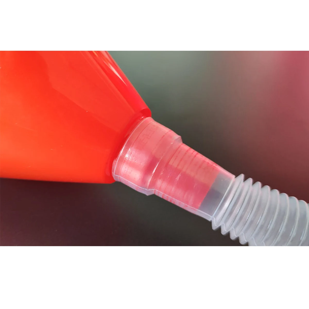 Пластиковая наполнительная Воронка для автомобиля мотоцикла с красным носиком