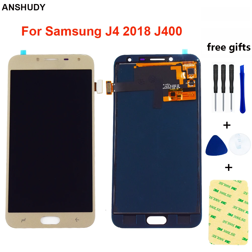 J4 дисплей сенсорный экран дигитайзер в сборе для Samsung Galaxy 2018 J400 j400F ЖК J400F/DS J400G/DS