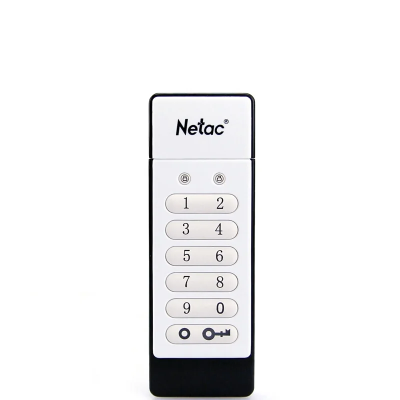 usb флешка Клавиатура Netac с зашифрованным накопителем 16 ГБ 32 64 USB2.0 аппаратный