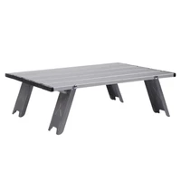outdoor folding camping table portable aluminum alloy backpacking table bbq picnic desk family party garden furniture
