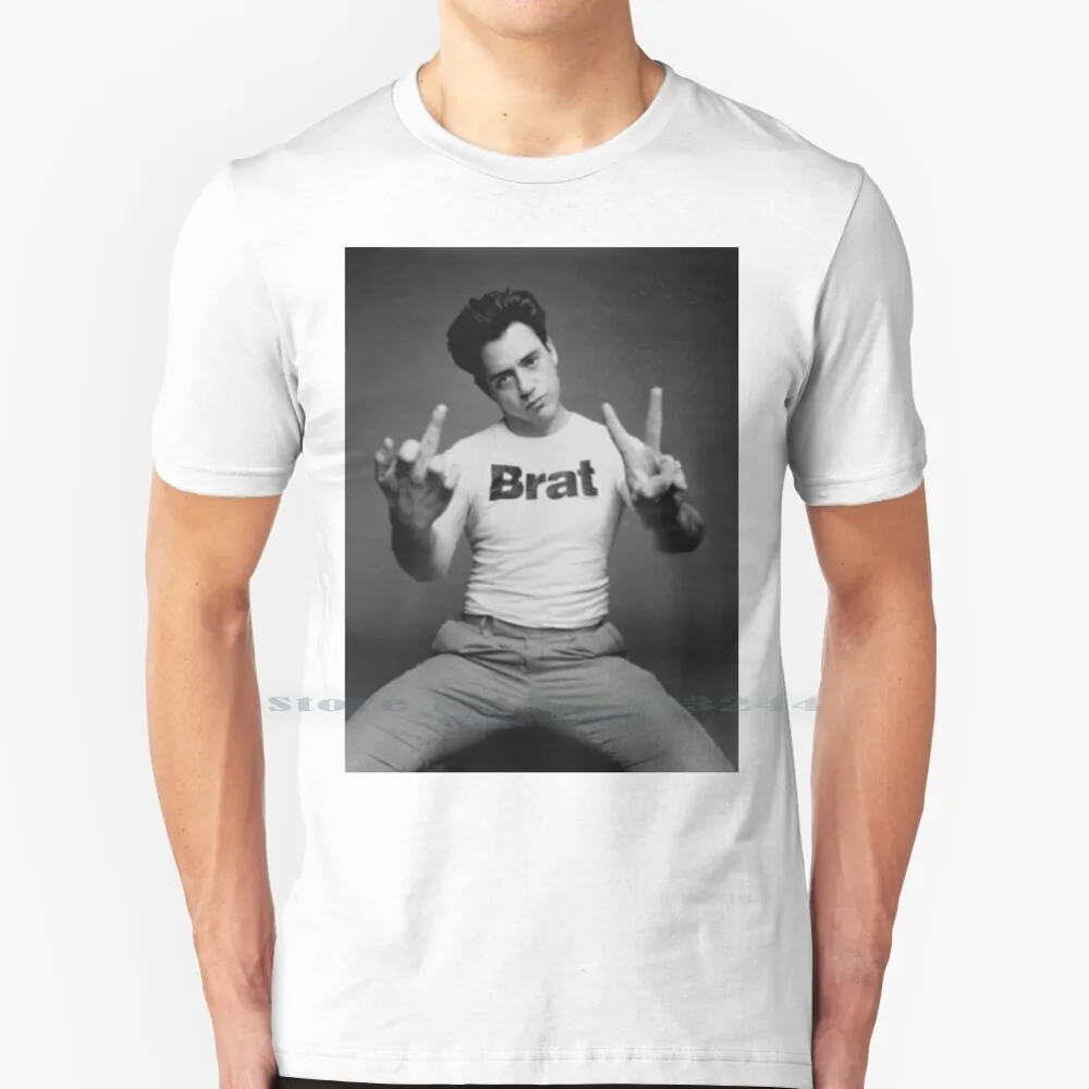 Футболка Роберт Дауни младший 100% чистый хлопок Brat
