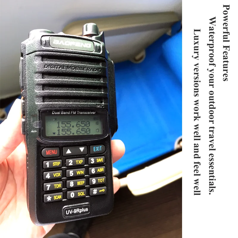 Baofeng Водонепроницаемая рация IP67 радиус действия 25 км Любительский любительский