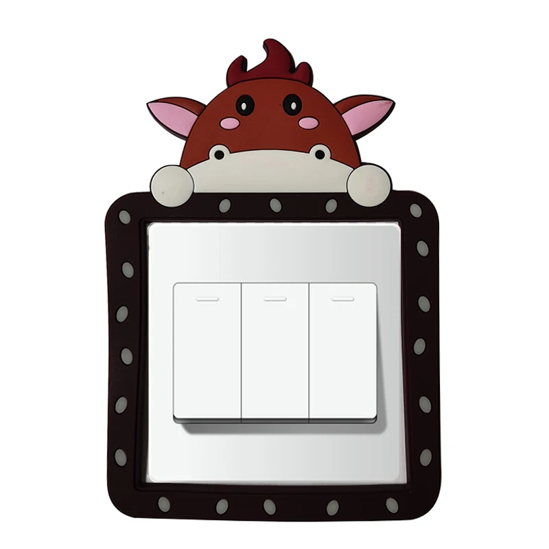 

High Quality Switch Stickers Waterproof Bedroom Living Room Wall Stickers Home Decor Children Room Stickers