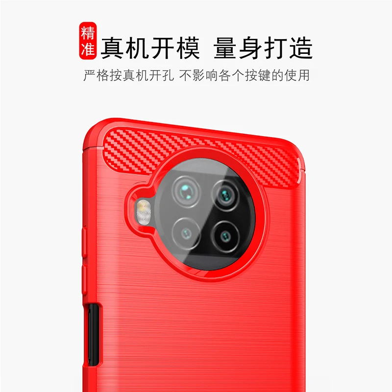 for xiaomi mi 10t lite 5g case cover note 10 pro 10i lite shockproof bumper soft carbon fiber phone case for xiaomi mi 10t lite free global shipping