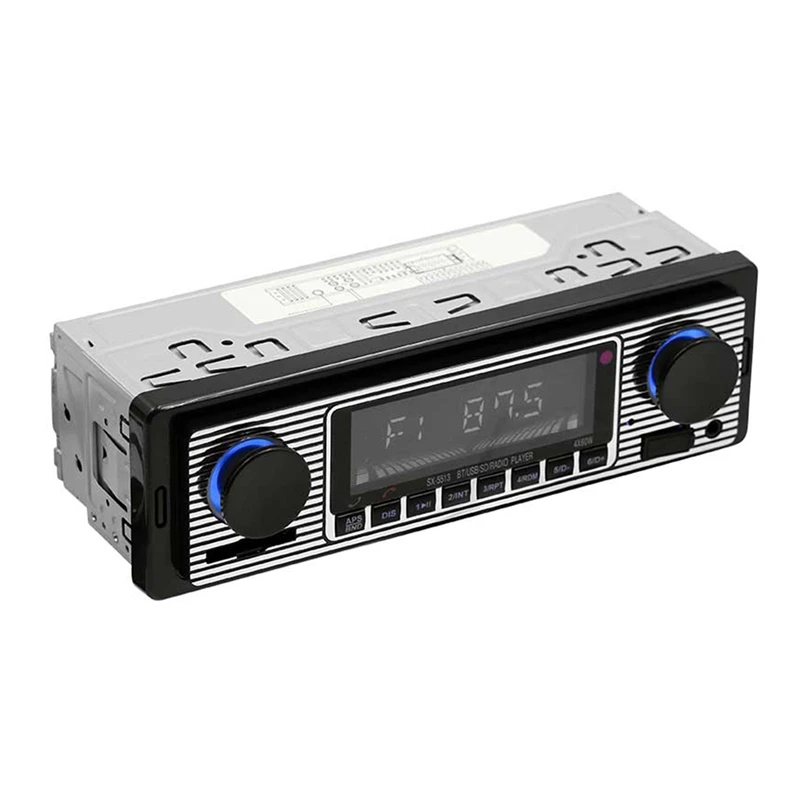 

Автомагнитола 1Din, 12 В, Bluetooth, MP3-плеер, USB, AUX, FM