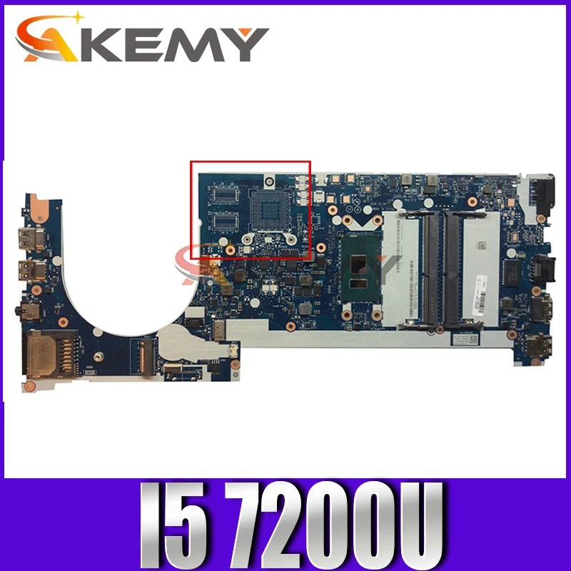 

Akemy CE470 NM-A821 Is Suitable For Lenovo Thinkpad E470 E470C Notebook Motherboard 01EN250 CPU I5 7200U DDR4 100% Test Work