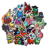fd0580 35pcs game robot kawaii graffiti stickers game anime stickers toy luggage notebook guitar waterproof stickers for kids