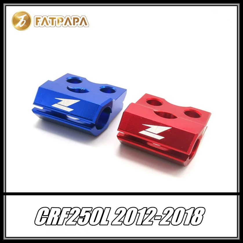 Для HONDA CRF250L 2012-2018 аксессуары для мотоциклов CNC зажим передней тормозной трубы |