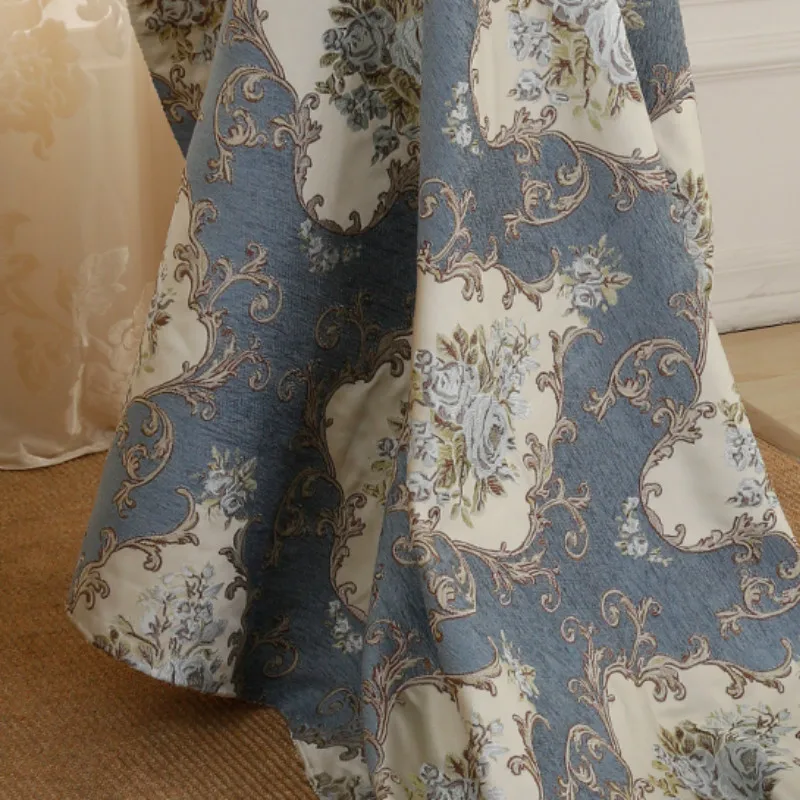 Ширина 110 дюйма жаккардовая Дамасская шениль обивка для дивана тканевая подушка