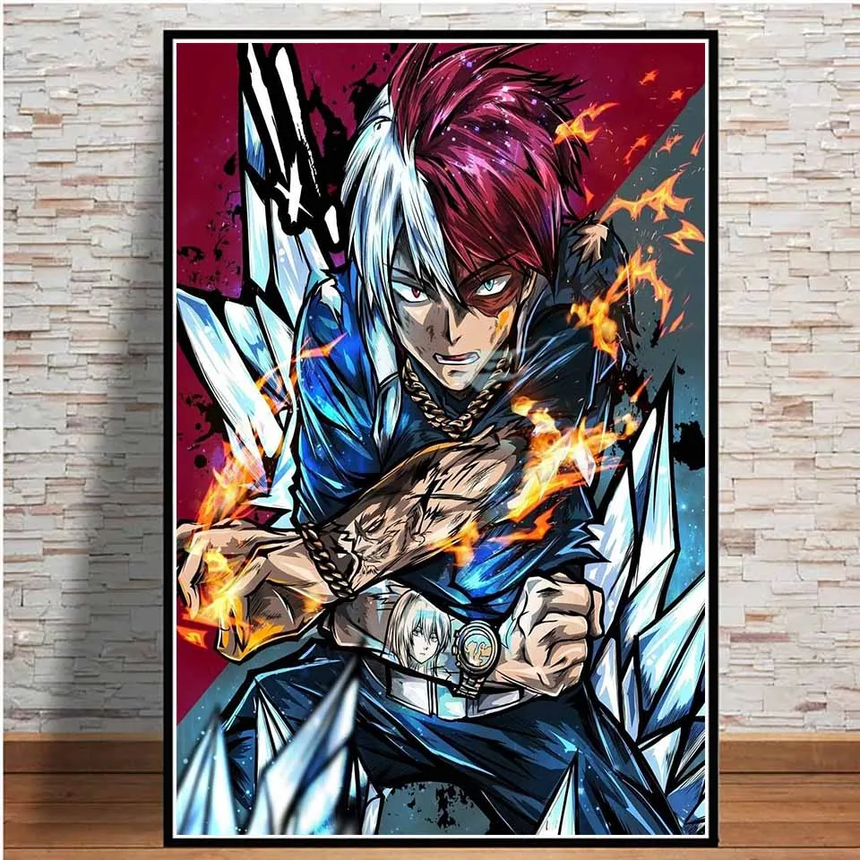 5D алмазная живопись настенное искусство моя геройская академия ручная работа