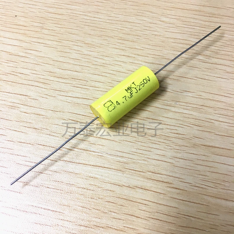 Высококачественный аудио конденсатор Mkt 4 7 В мкФ новый проникающий осевой