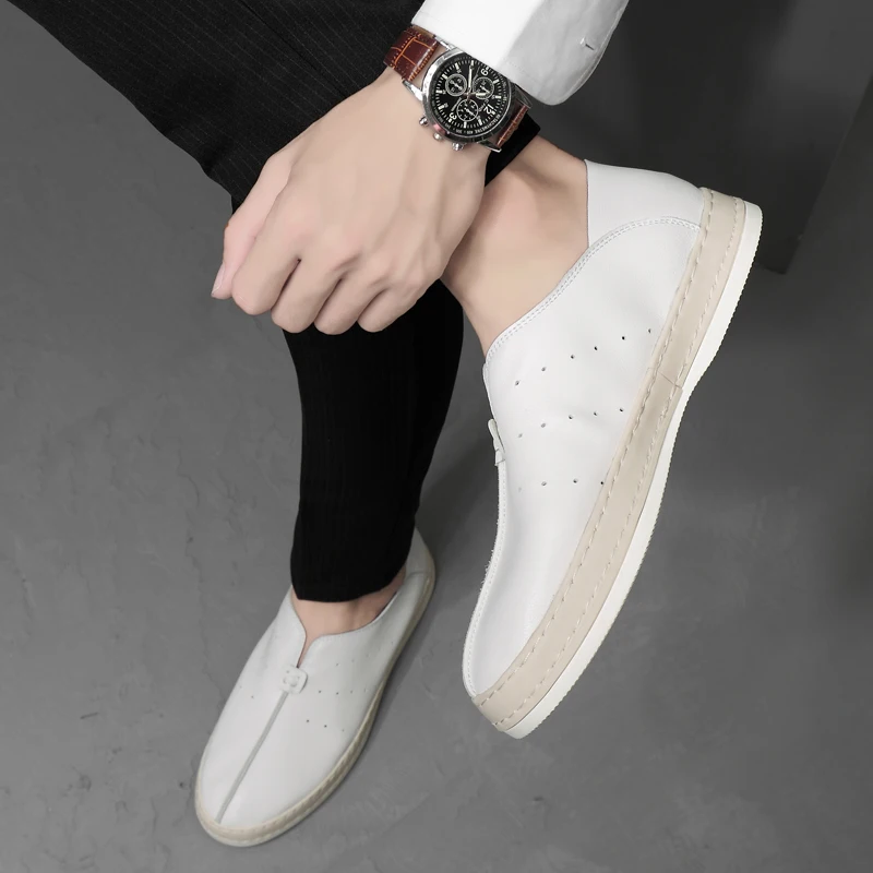 

sapato black casual 2020 shoes flat shoe cuero for hombre boots sapatos men hot de casuales leisure leather mens mens zapatos