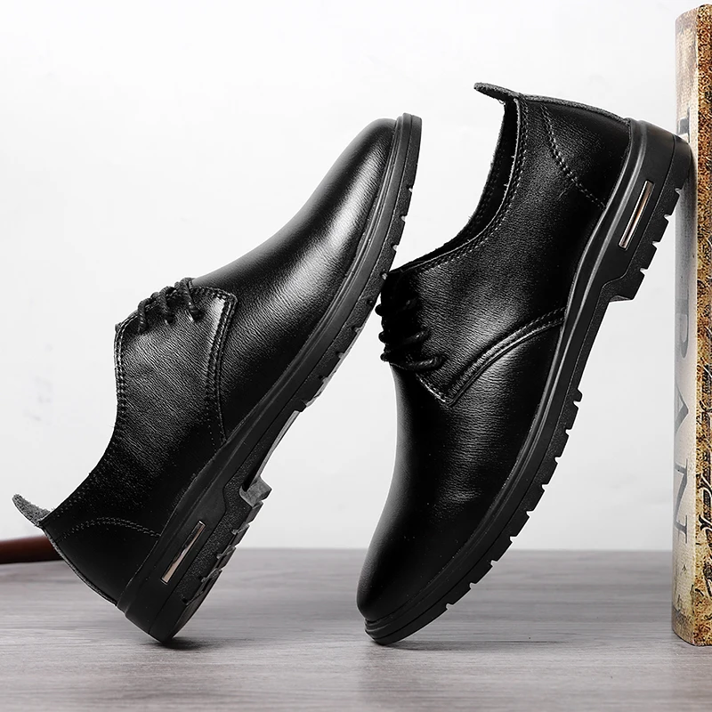 

Mens Boots Leather Casual Leather Shoes Men's Moccasins Formal Men Genuine Zapatos De Piel Para Hombre Mens Loafers For