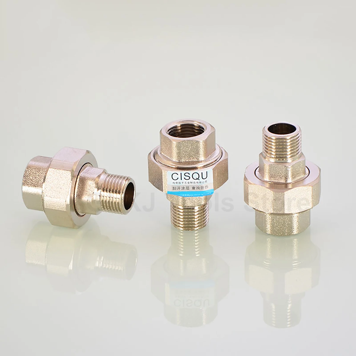 1/2 &quotНаружная/Внутренняя резьба никелированная латунная труба фитинги