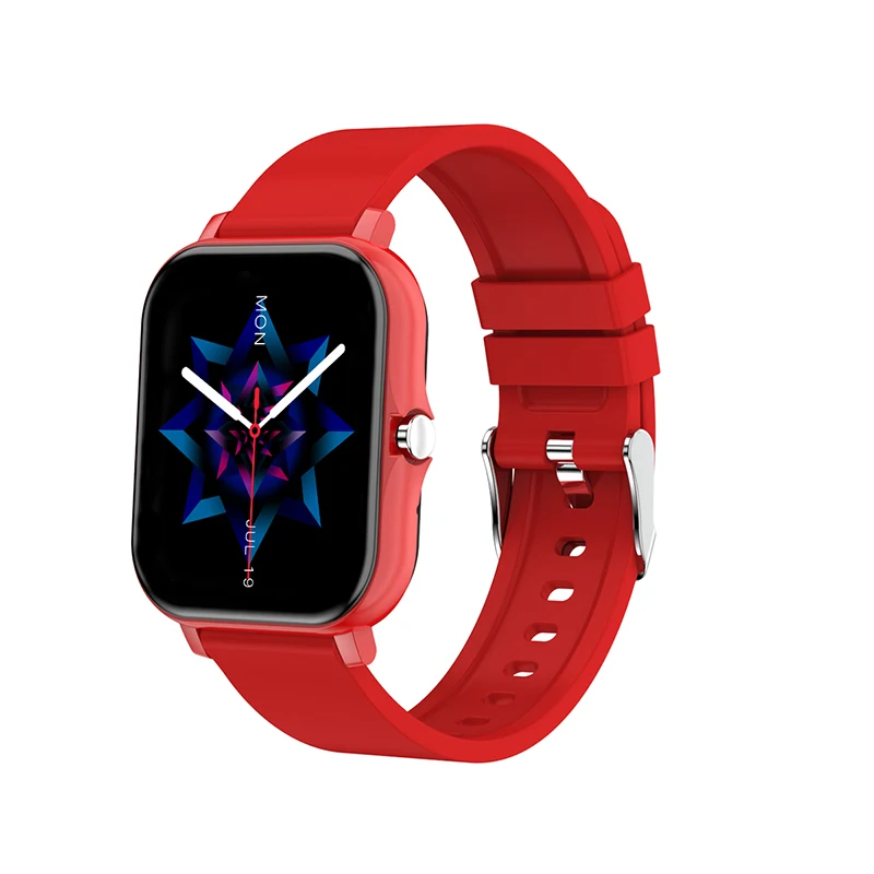 2021 new fashion men's and women's smart waterproof watch, pedometer, heart rate, mileage, Karilu blood oxygen health monitoring