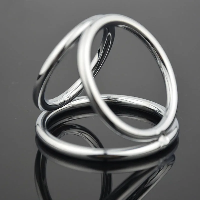 Кольцо на пенис для бондажа мошонки растягиватель Нержавеющая сталь кольцо