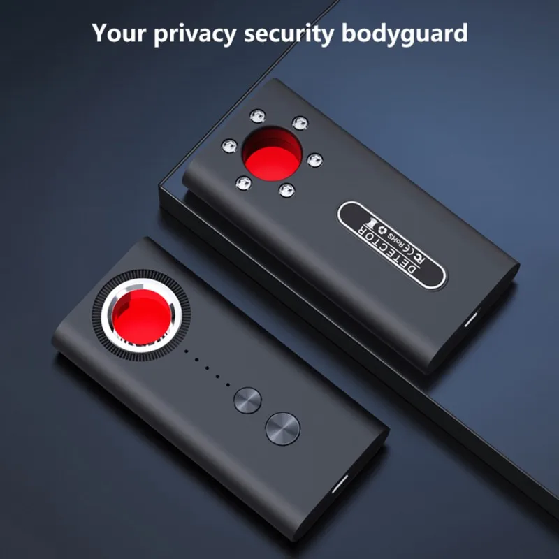wholesale hidden camera finder lens camera wiretapping gps tracker sound signal finder detector black t1 free global shipping